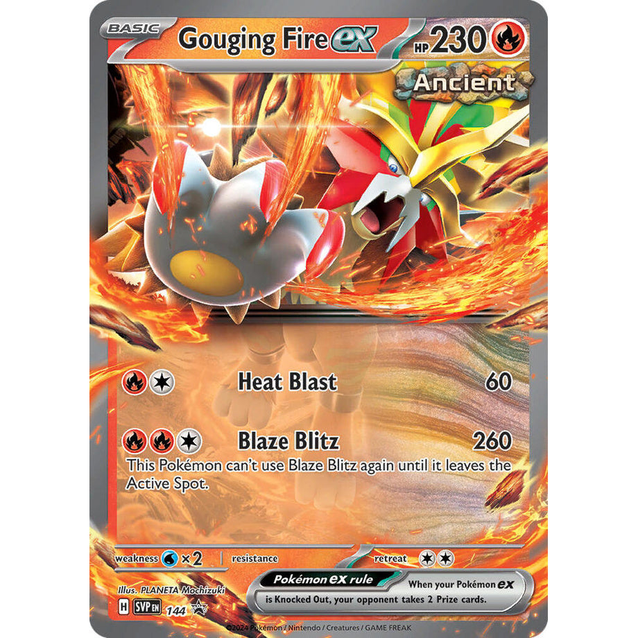 Gouging Fire SVP144 - Scarlet & Violet Promo