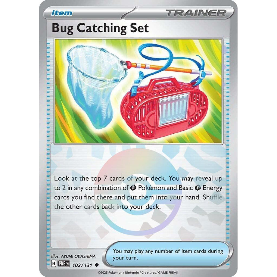 Bug Catching Set 102/131 [Pokeball Reverse Holo] - Prismatic Evolutions