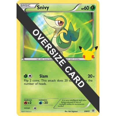 Snivy BW01 - Pokemon Celebrations [Jumbo]