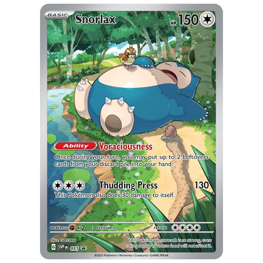 Snorlax SVP051 - Scarlet & Violet Promo