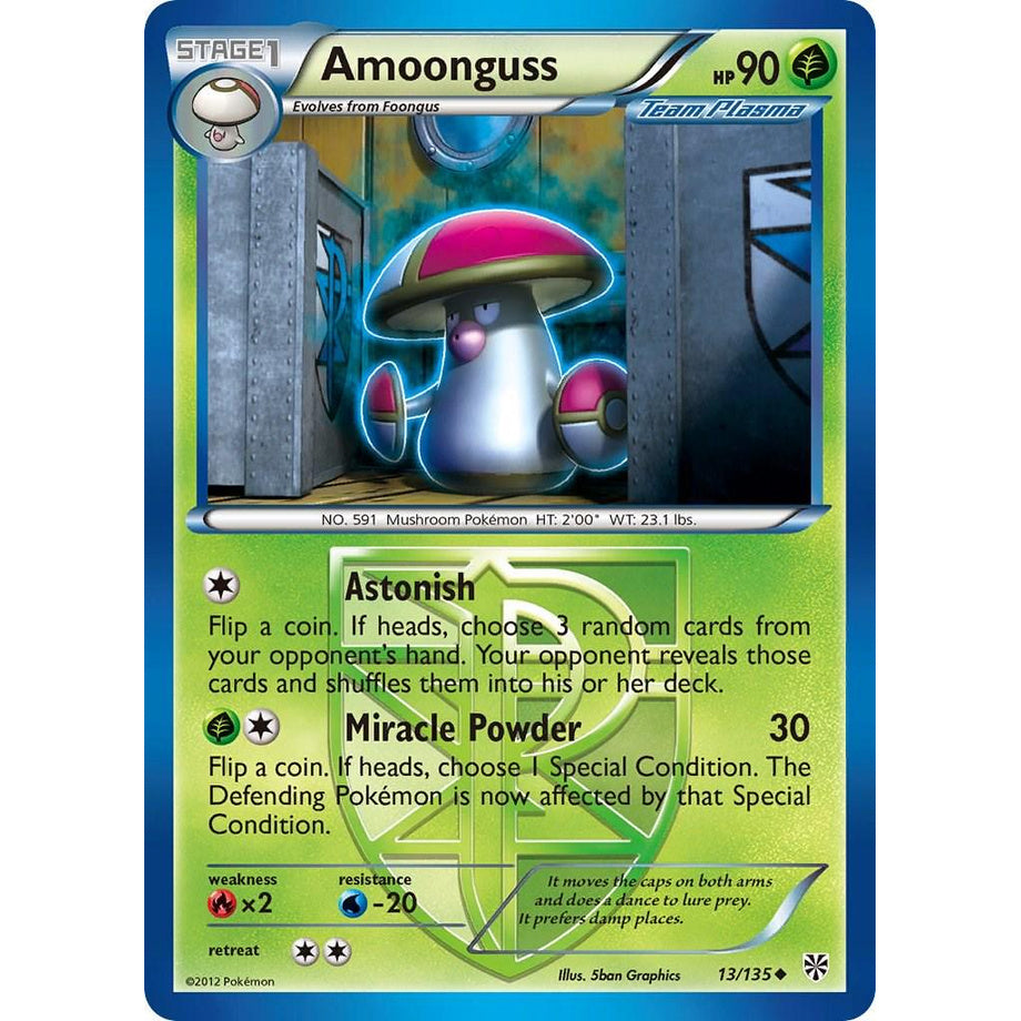 Amoonguss 13/135 - Plasma Storm