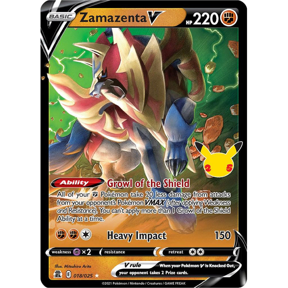 Zamazenta V 018/025 - Celebrations