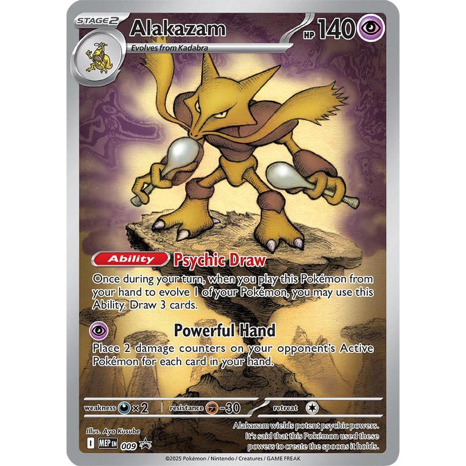 Alakazam MEP009 - Mega Evolution Promo