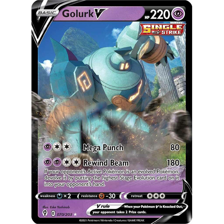 Golurk V 070/203 - Evolving Skies