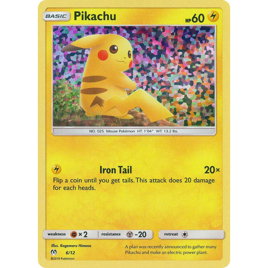 Pikachu 6/12 - McDonald's Promos 2019