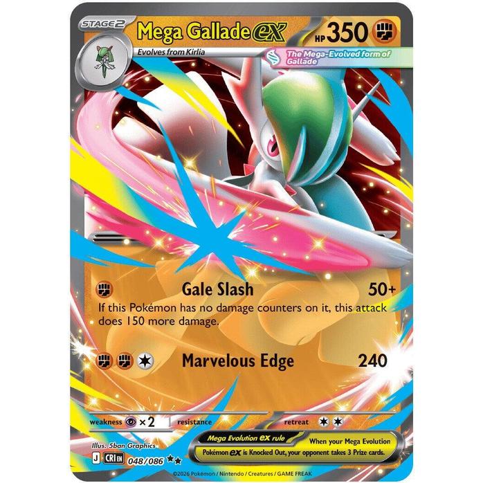 Mega Gallade ex 048/086 - Chaos Rising