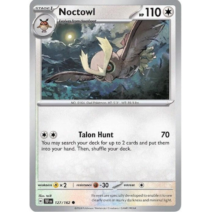 Noctowl 127/162 [Cosmos Holo] - Temporal Forces