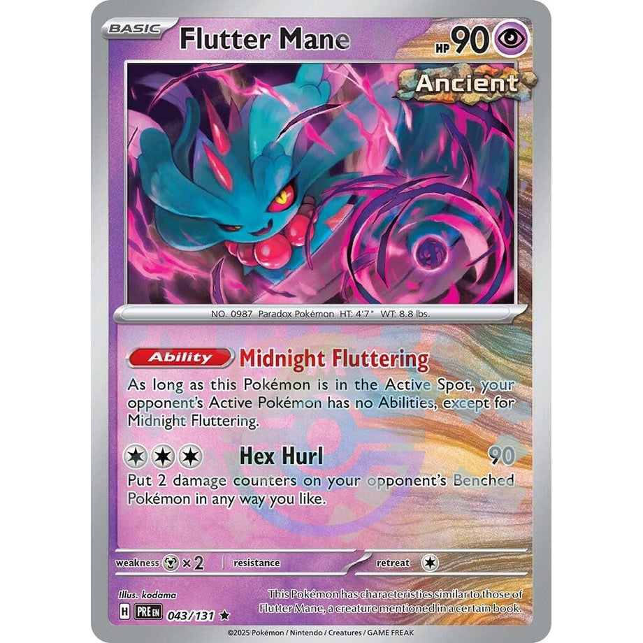 Flutter Mane 065/131 [Masterball Reverse Holo] - Prismatic Evolutions