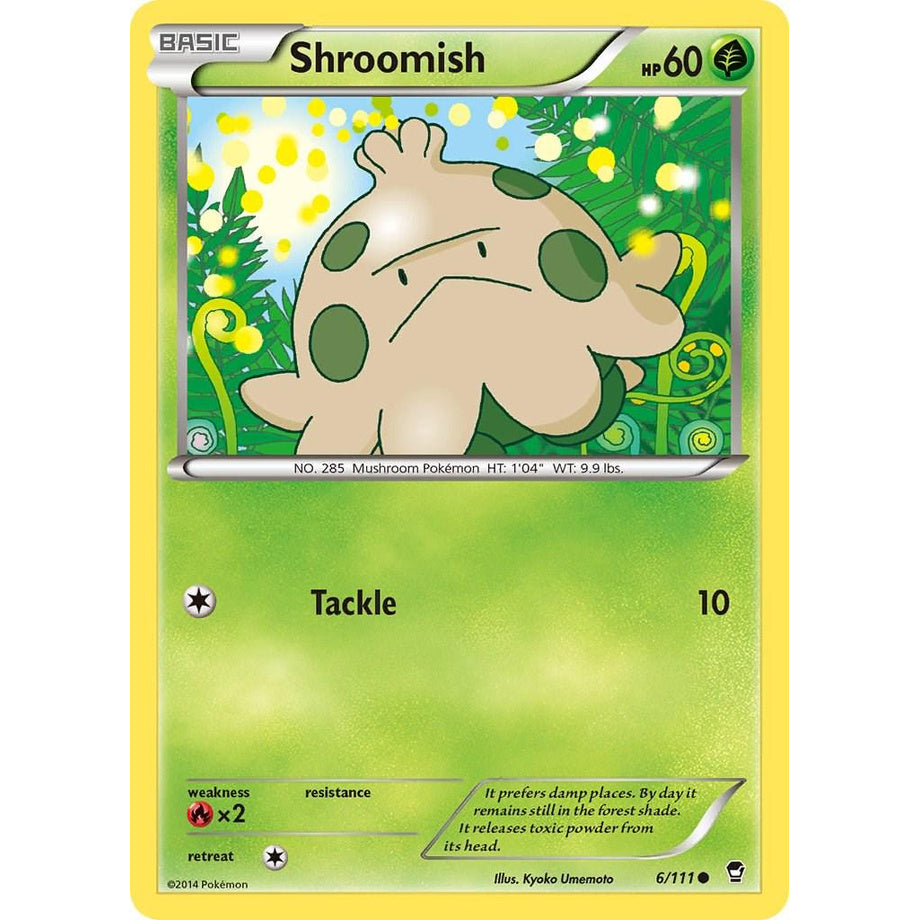 Shroomish 6/111 - Furious Fists