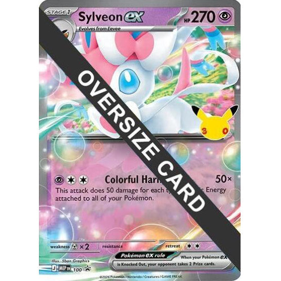 Sylveon ex MEP100 - Mega Evolution Promo [Jumbo]