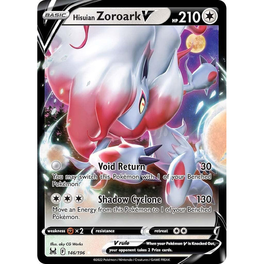 Hisuian Zoroark V 146/196 - Lost Origin