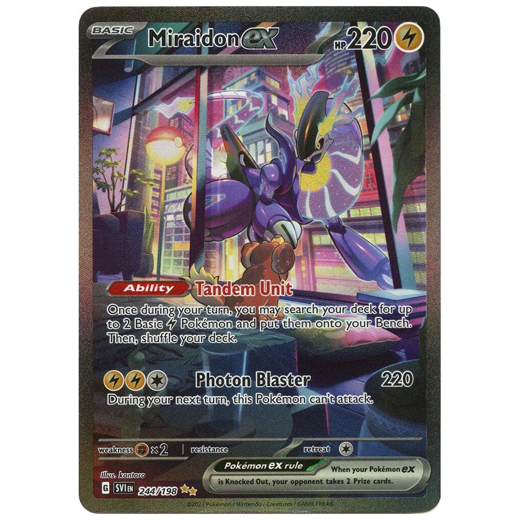 Miraidon ex 244/198 - Scarlet & Violet