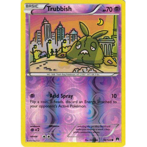 Trubbish 56/122 [Reverse Holo] - BREAKPoint