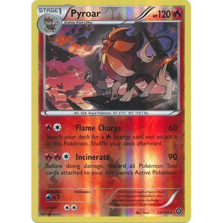 Pyroar 23/114 [Reverse Holo] - Steam Siege