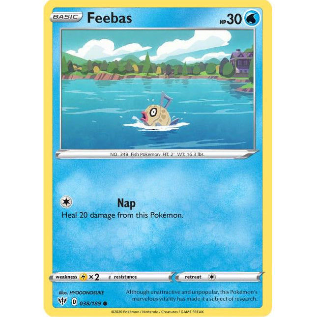 Feebas 038/139 - Darkness Ablaze