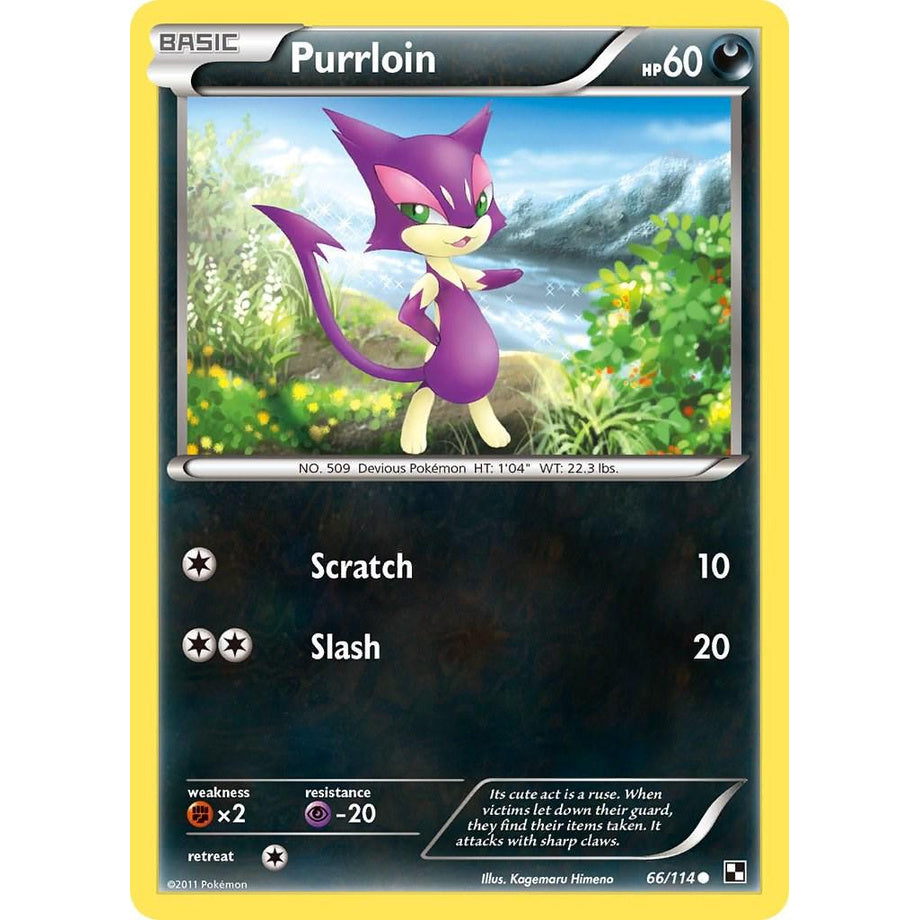 Purrloin 66/114 - Black & White