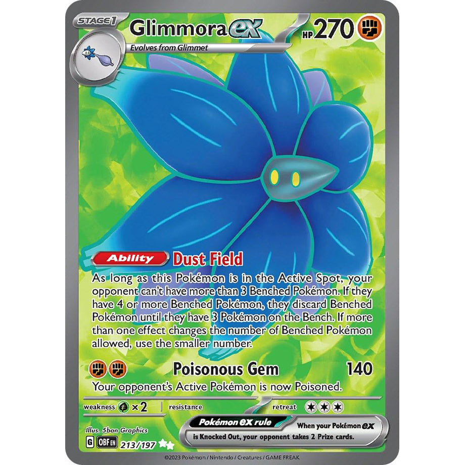Glimmora ex 213/197 - Obsidian Flames