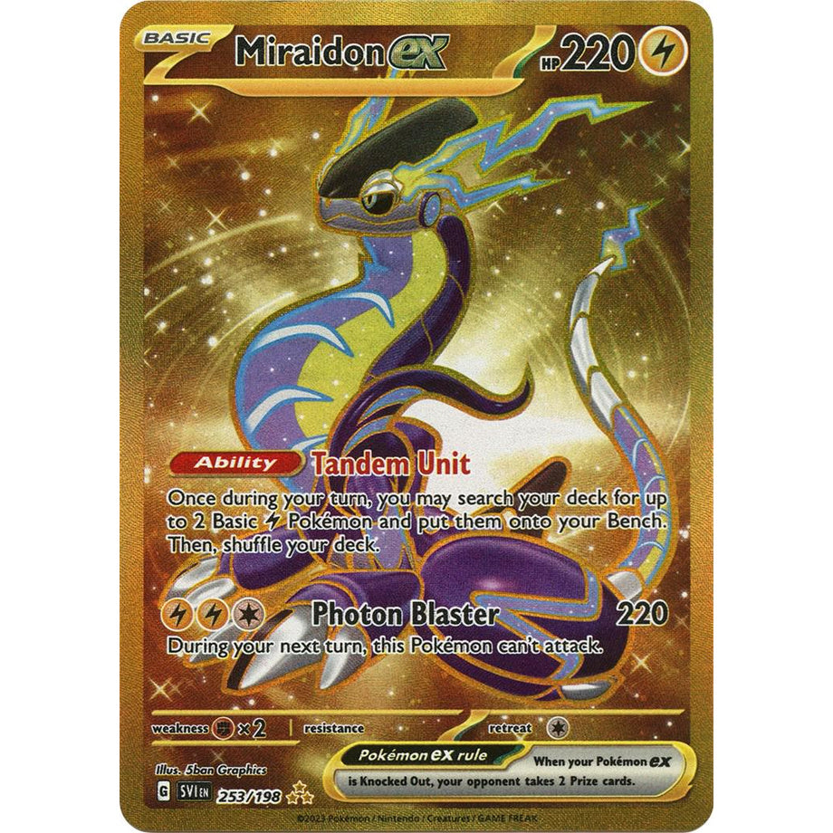 Miraidon ex 253/198 - Scarlet & Violet