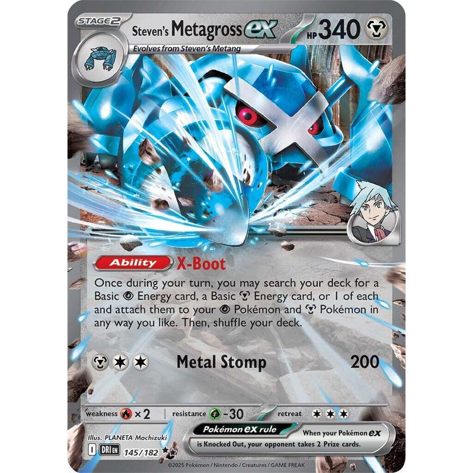 Steven's Metagross 145/182 - Destined Rivals