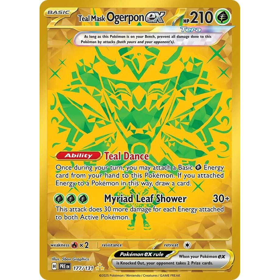 Teal Mask Ogerpon ex 177/131 - Prismatic Evolutions