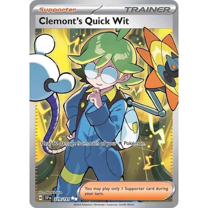 Clemont's Qucik Wit 229/191 - Surging Sparks