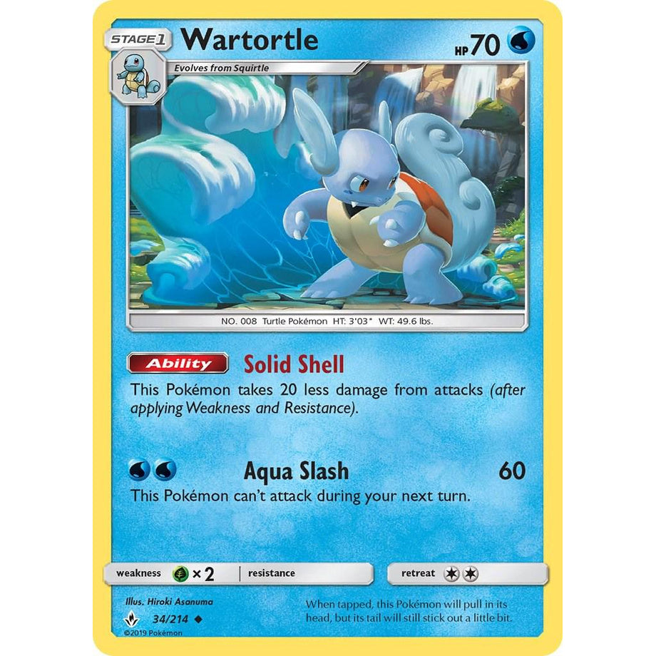 Wartortle 34/214 - Unbroken Bonds