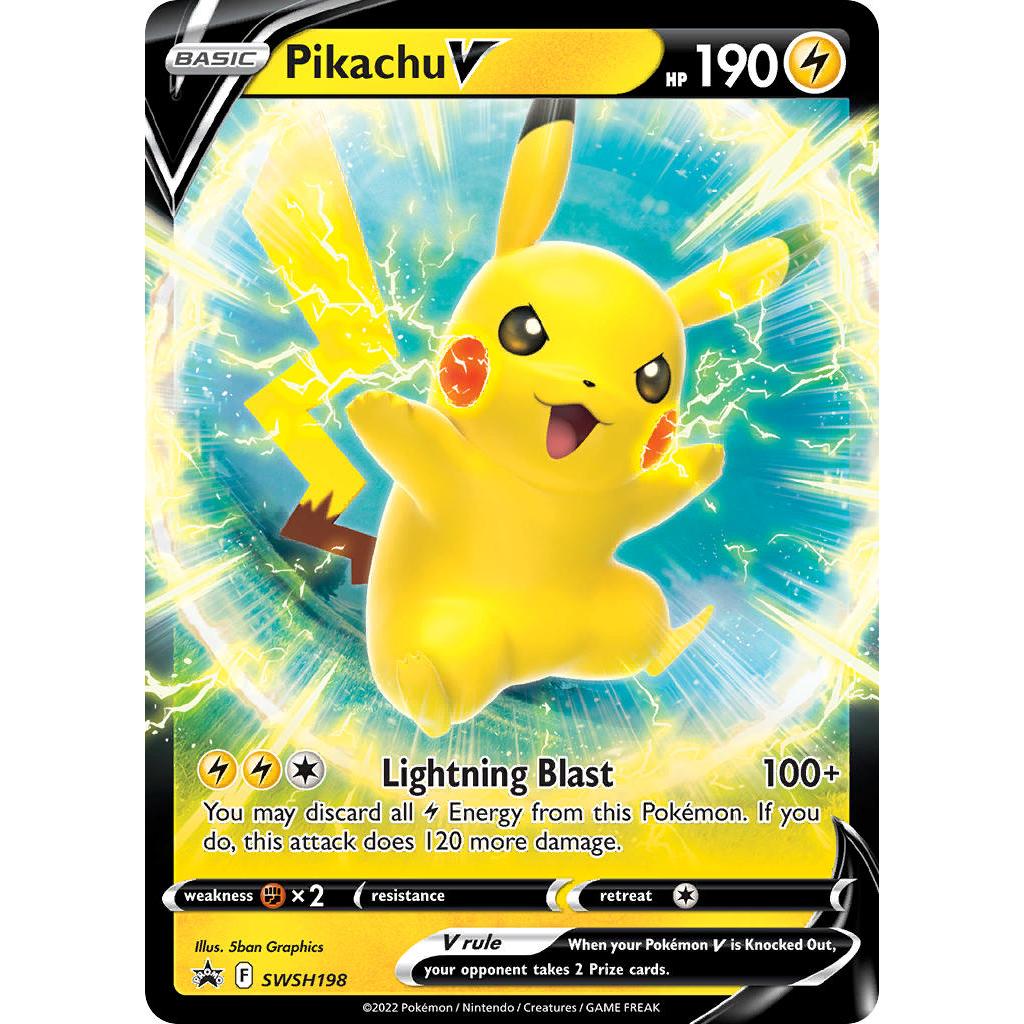 Pikachu V Promo SWSH198