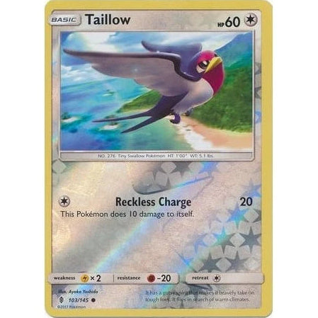 Taillow 103/145 [Reverse Holo] - Guardians Rising