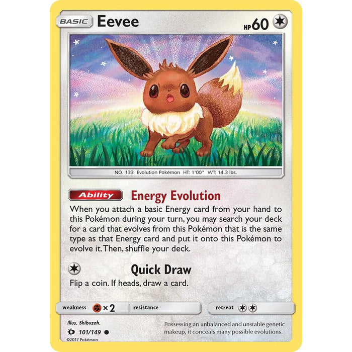 Eevee 101/149 - Sun & Moon