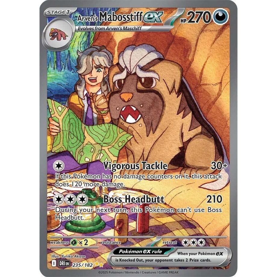 Arven's Mabostiff ex 235/182 - Destined Rivals