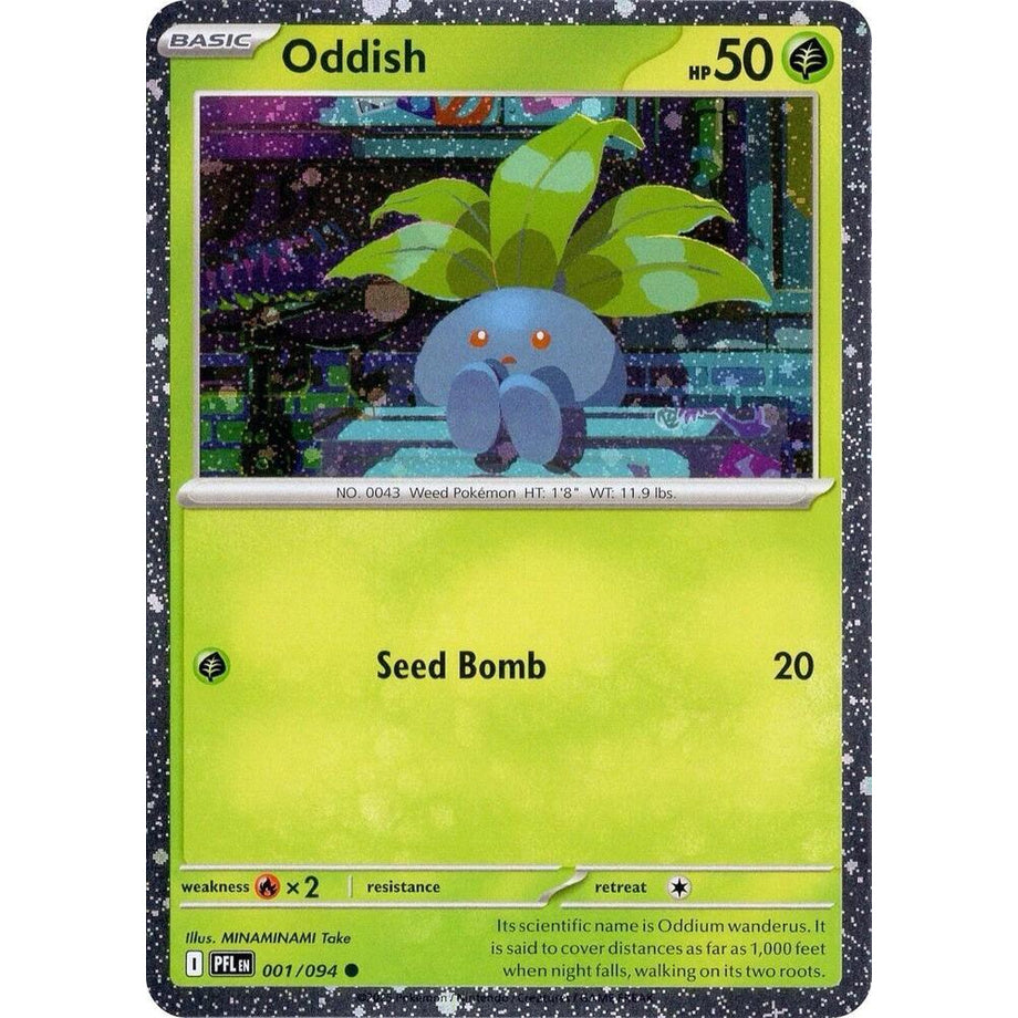 Oddish 001/094 [Cosmos Holo] - Mega Evolution Promo