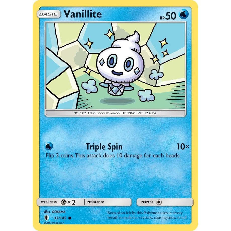 Vanillite 33/145 - Guardians Rising
