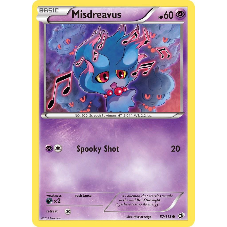 Misdreavus 57/113 - Legendary Treasures