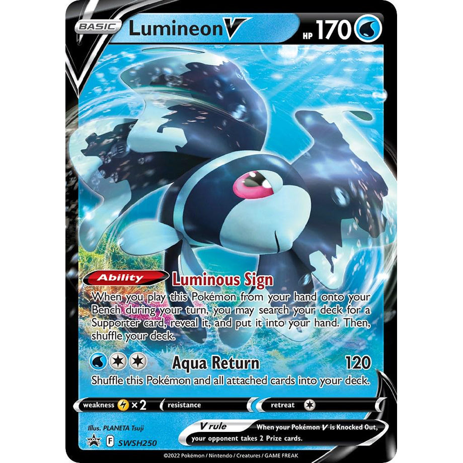 Lumineon V SWSH134 - Sword & Shield Promo
