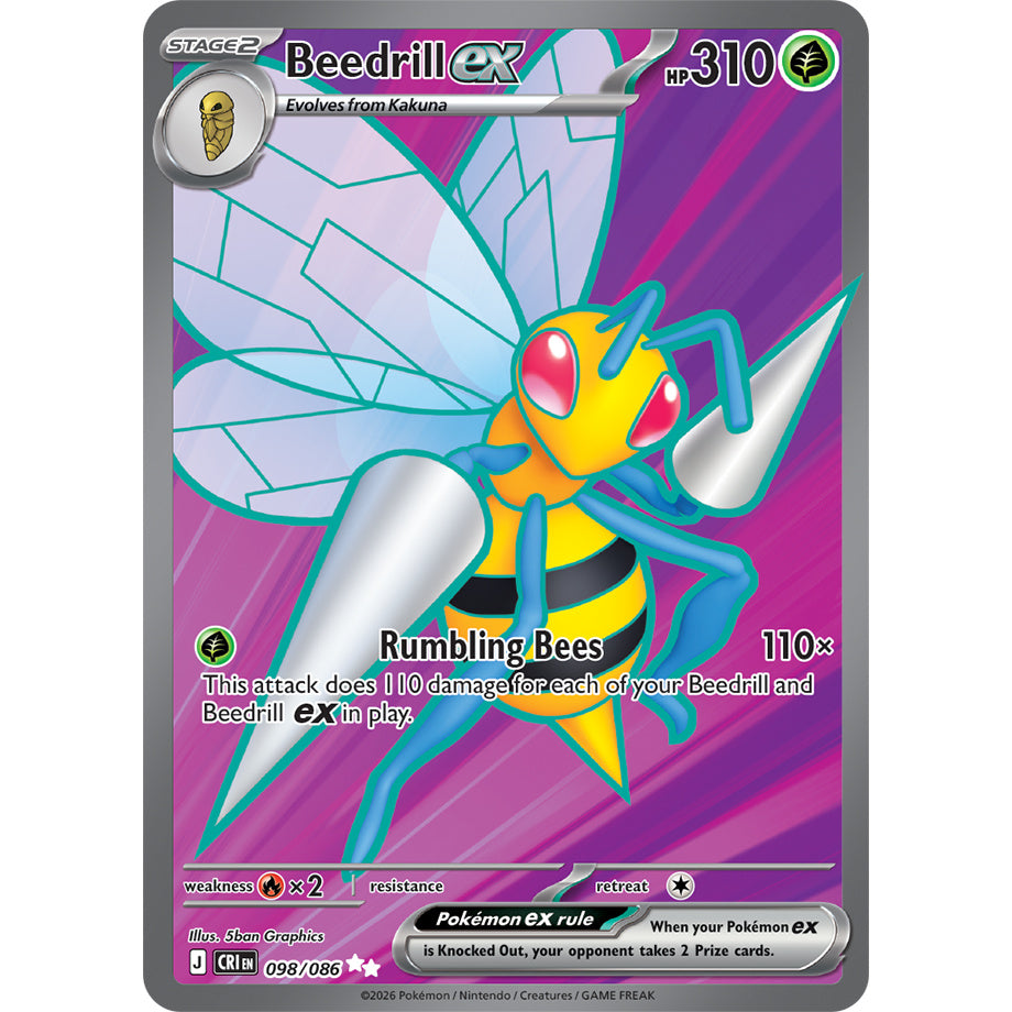 Beedrill ex 098/086 - Chaos Rising