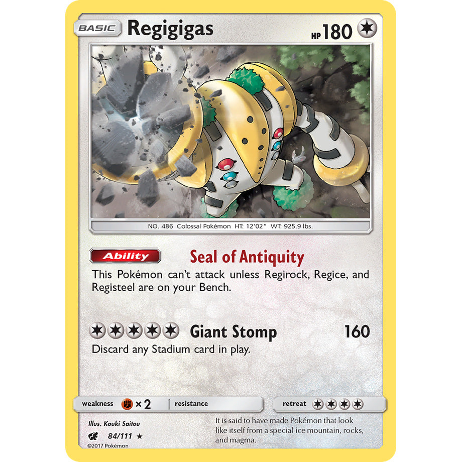 Regigigas 84/111 [Holo] - Crimson Invasion