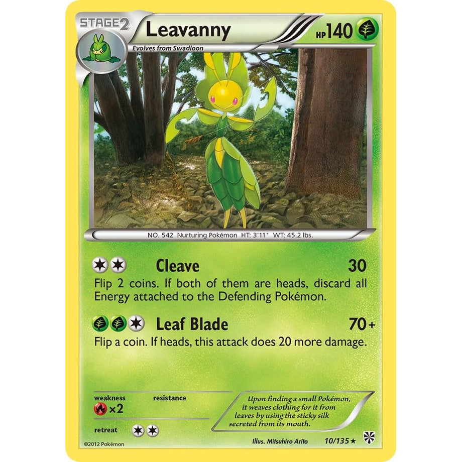 Leavanny 10/135 - Plasma Storm