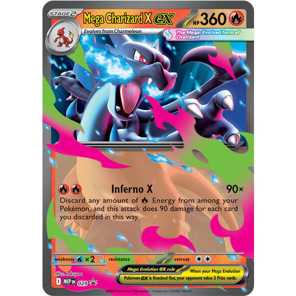 Mega Charizard ex MEP029 - Promo