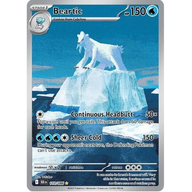 Beartic 110/086 - Black Bolt