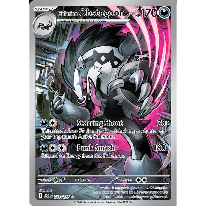 Galarian Obstagoon 245/217 - Ascended Heroes