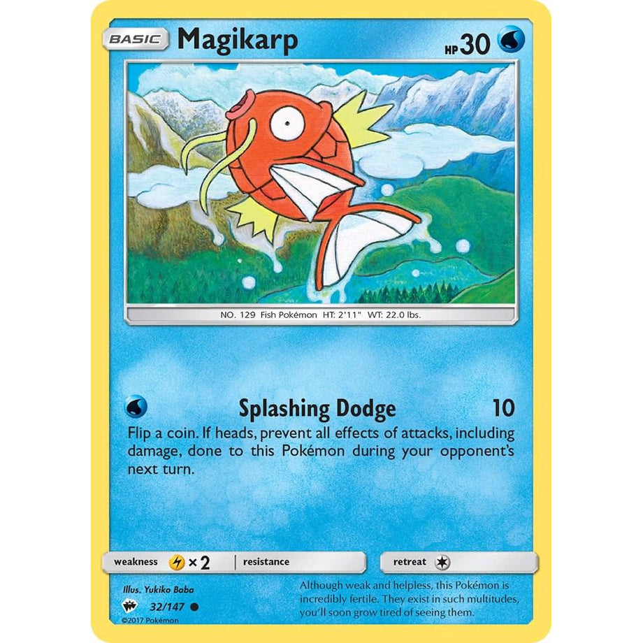 Magikarp 32/147 - Burning Shadows