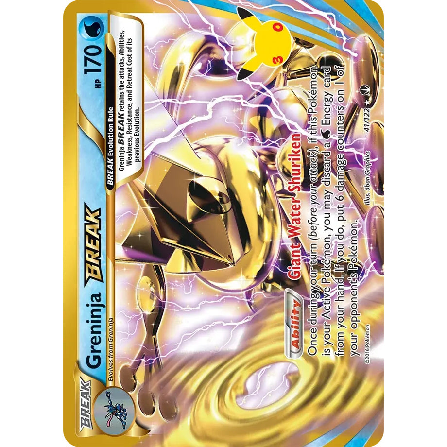 Greninja BREAK 41/122 - 30th Celebration (Classic Collection)