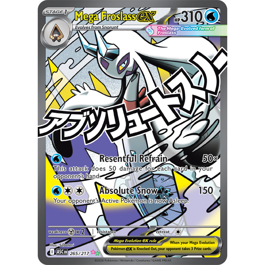 Mega Froslass ex 265/217 - Ascended Heroes