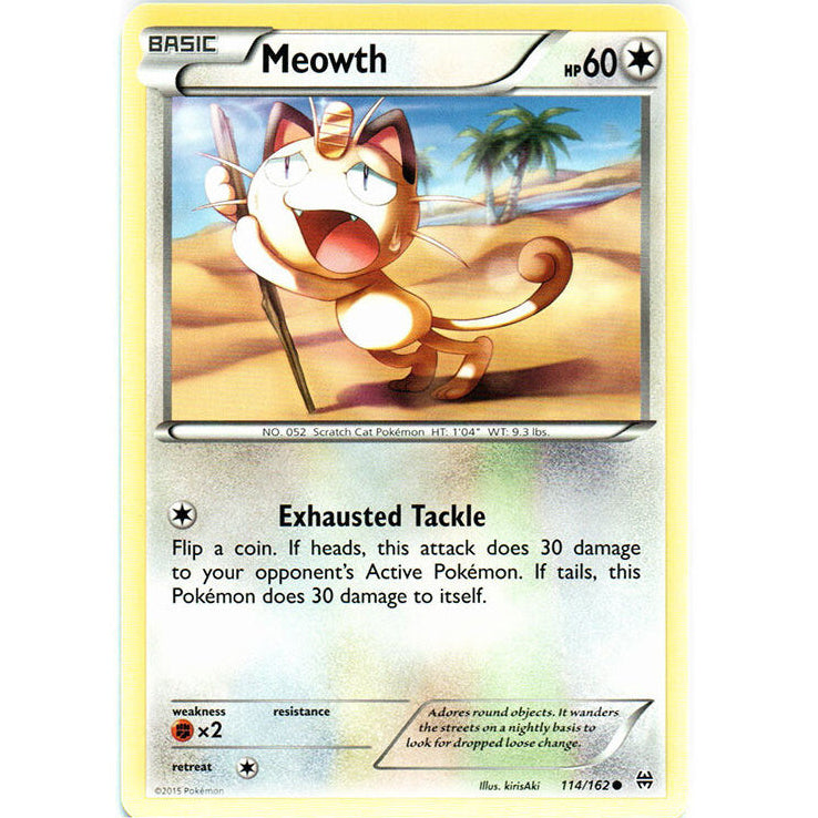 Meowth 114/162 - BREAKthrough