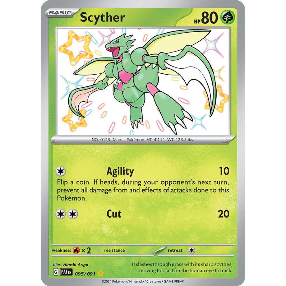 Scyther 095/091 - Paldean Fates