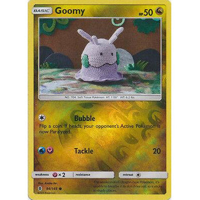 Goomy 094/145 (Reverse Holo) - Guardians Rising (LP)