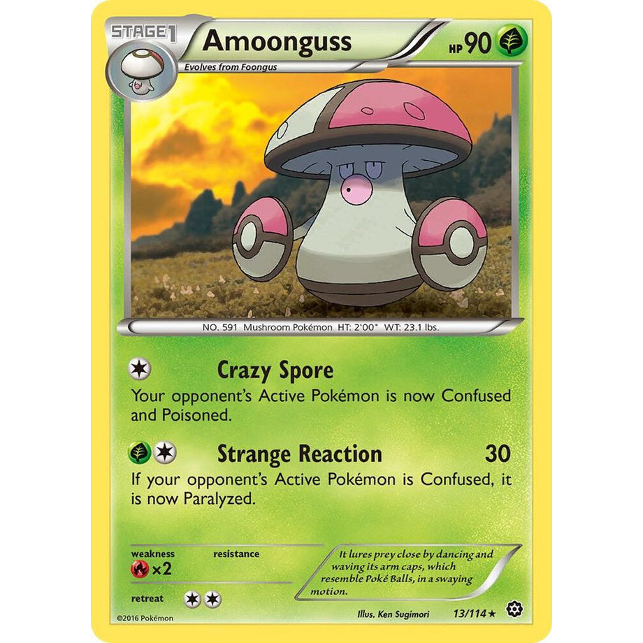 Amoonguss 13/114 [Reverse Holo] - Steam Siege