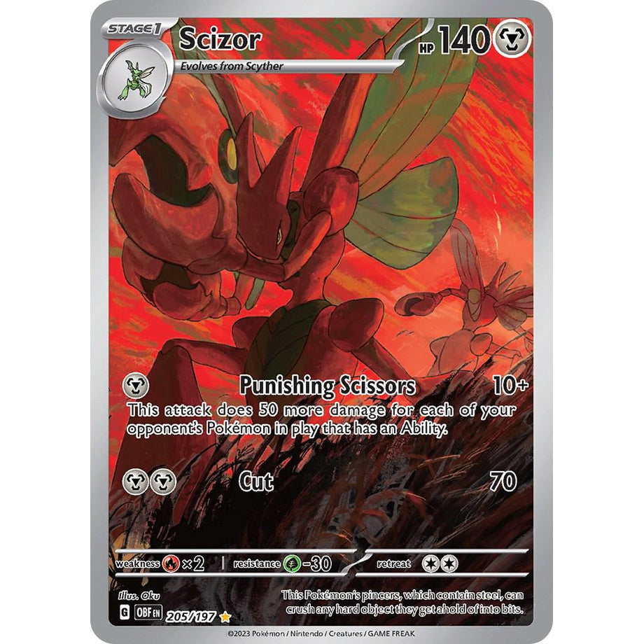 Scizor 205/197 - Obsidian Flames