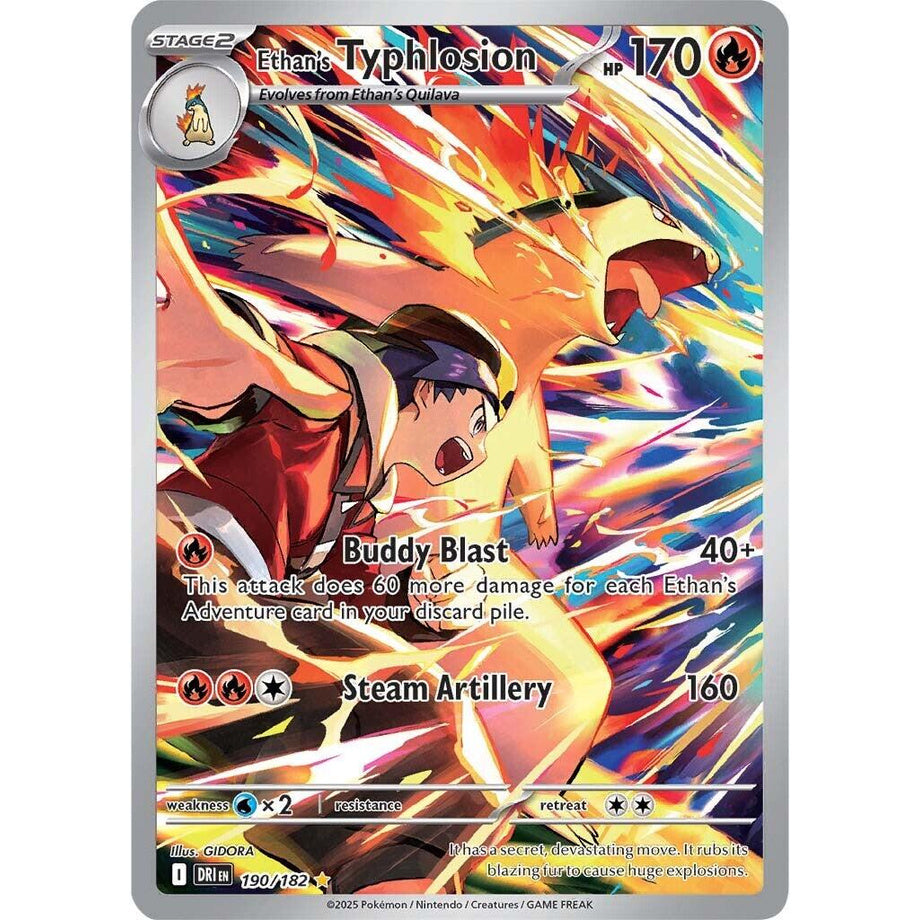 Ethan's Typhlosion 190/182 - Destined Rivals