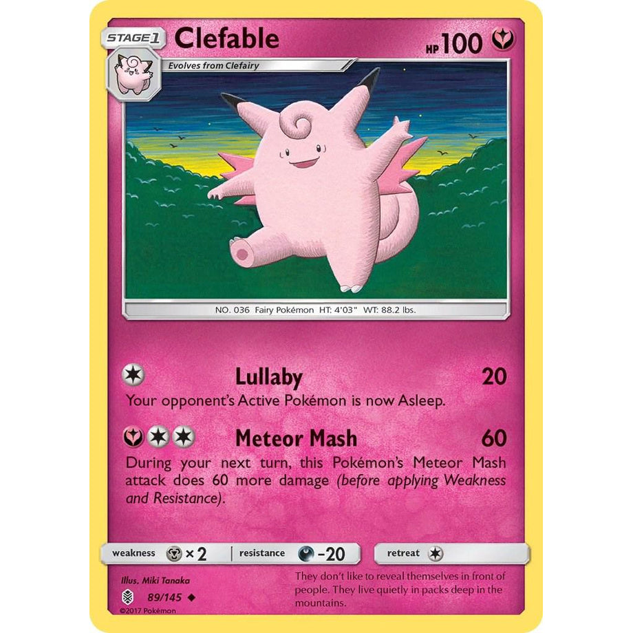 Clefable 89/145 - Guardians Rising